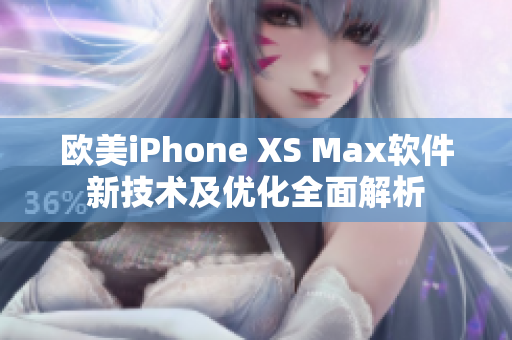 欧美iPhone XS Max软件新技术及优化全面解析