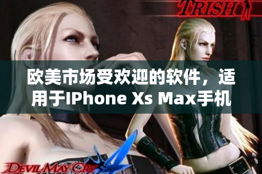 欧美市场受欢迎的软件，适用于IPhone Xs Max手机