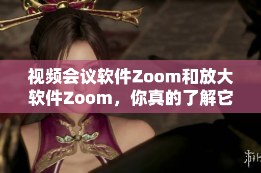 视频会议软件Zoom和放大软件Zoom，你真的了解它们吗？