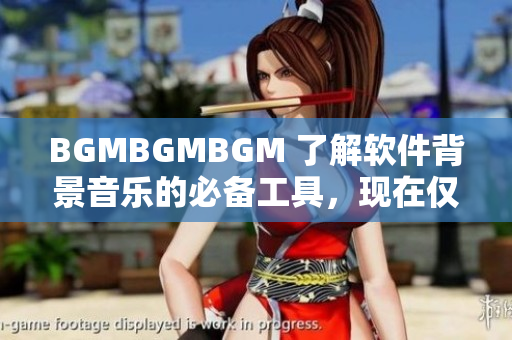 BGMBGMBGM 了解软件背景音乐的必备工具，现在仅售X元！