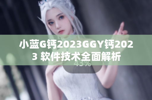 小蓝G钙2023GGY钙2023 软件技术全面解析