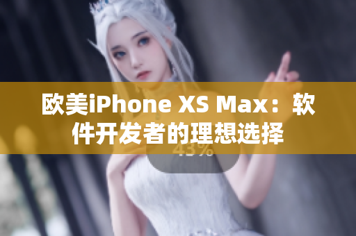 欧美iPhone XS Max：软件开发者的理想选择