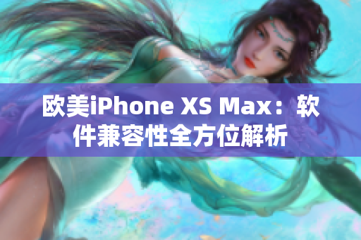 欧美iPhone XS Max：软件兼容性全方位解析