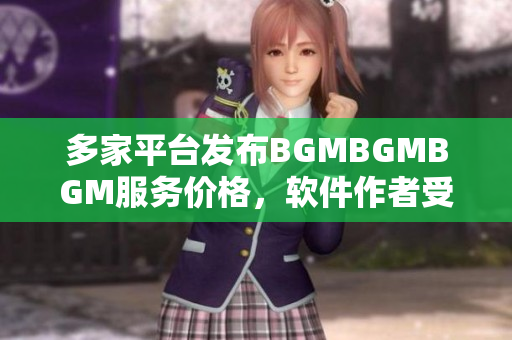 多家平台发布BGMBGMBGM服务价格，软件作者受益惜福