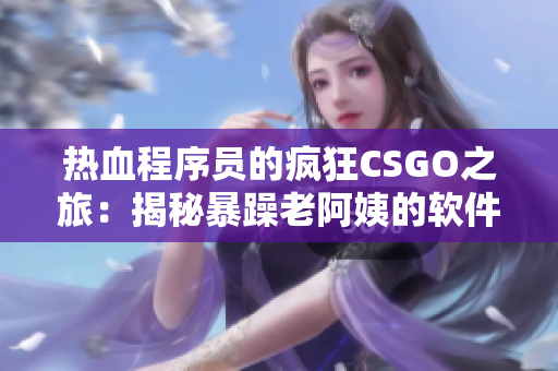 热血程序员的疯狂CSGO之旅：揭秘暴躁老阿姨的软件开发技巧