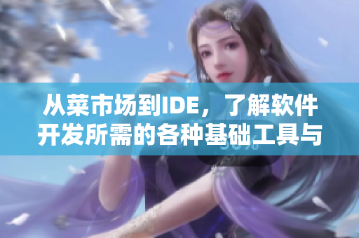 从菜市场到IDE，了解软件开发所需的各种基础工具与材料