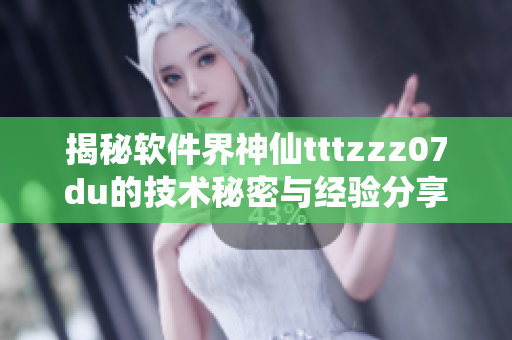 揭秘软件界神仙tttzzz07du的技术秘密与经验分享