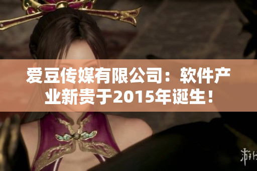 爱豆传媒有限公司：软件产业新贵于2015年诞生！